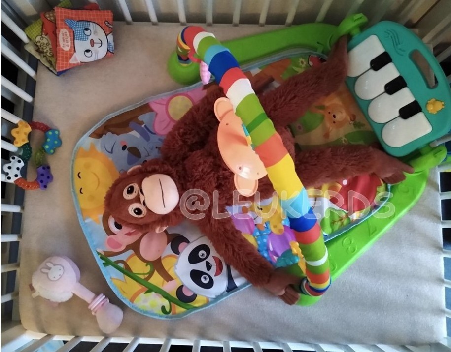 gallery/in de box, onder babygym